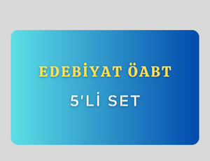 Özdil Akademi ÖABT Türk Dili ve Edebiyatı Konu Anlatımlı Soru 5 li Set Özdil Akademi Yayınları