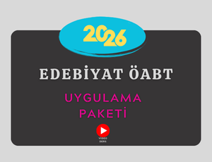 2026-EDEBİYAT ÖABT UYGULAMA PAKETİ