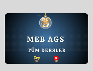 2027-MEB AGS TÜM DERSLER