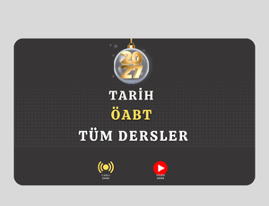 2027-TARİH ÖABT TÜM DERSLER (Kitaplı /Kitapsız)