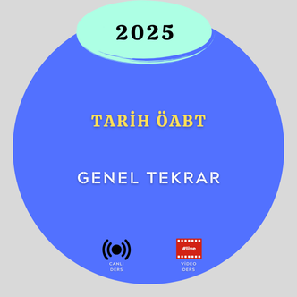 2025-TARİH ÖABT GENEL TEKRAR