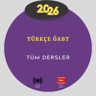 2026 Türkçe ÖABT Tüm Dersler (Kitap ve Rehberlik Hediyeli)