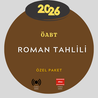 2026-ÖABT ROMAN TAHLİLİ ÖZEL PAKET